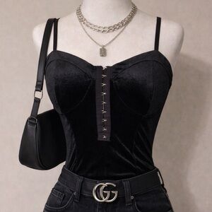 Black Bodycon Bodysuit